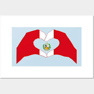 We Heart Peru Patriot Flag Series Posters and Art